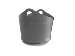 Designer Holzkorb Cadin Anthrazit Aus Regeneriertem Leder Mit Rollen -Heizungsanlagen firestyle cadin k07 anthrazit 5 1280x1280