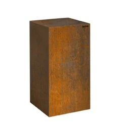 Gartenkamin Feuerschale PIO80 Cortenstahl -Heizungsanlagen gartenkamin feuerschale feuercampus365 podest80 cortenstahl web1 1280x1280