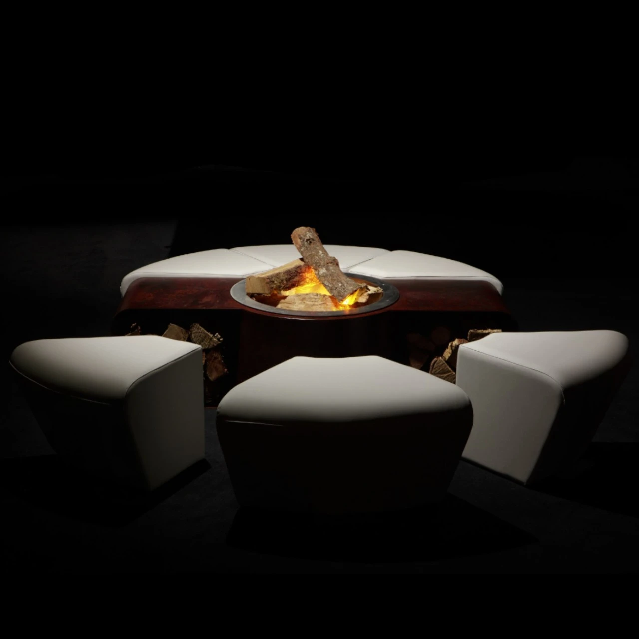 Circus Designer Feuerschale Gartenkamin Mit Sitzgruppe Optionaler Grill 8 Circus Designer Feuerschale Gartenkamin Mit Sitzgruppe Optionaler Grill – Bild 6