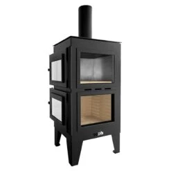 Gartenkamin ARVED Pizzaofen Backofen Schwarz -Heizungsanlagen gartenkamin pizza ofen feuercampus365 arved schwarz web3 1280x1280