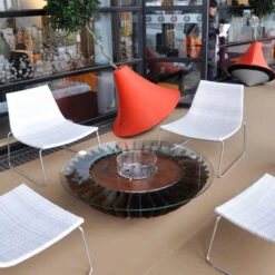 Premium Cosmo Beistelltisch / Ethanolkamin Corten Stahl -Heizungsanlagen glammfire cosmo corten7H1b6qmxi6O6PI 1280x1280