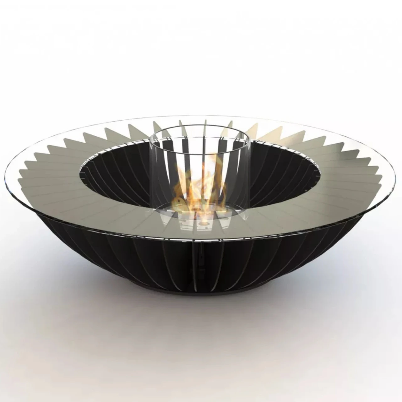 Premium Cosmo 13 Beistelltisch / Ethanolkamin Schwarz 3 Premium Cosmo 13 Beistelltisch / Ethanolkamin Schwarz