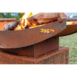 Gartenkamin Feuerschale Grill AKIRA Mit Podest Cortenstahl -Heizungsanlagen grill gartenkamin feuercampus365 akira podest cortenstahl web8 1280x1280