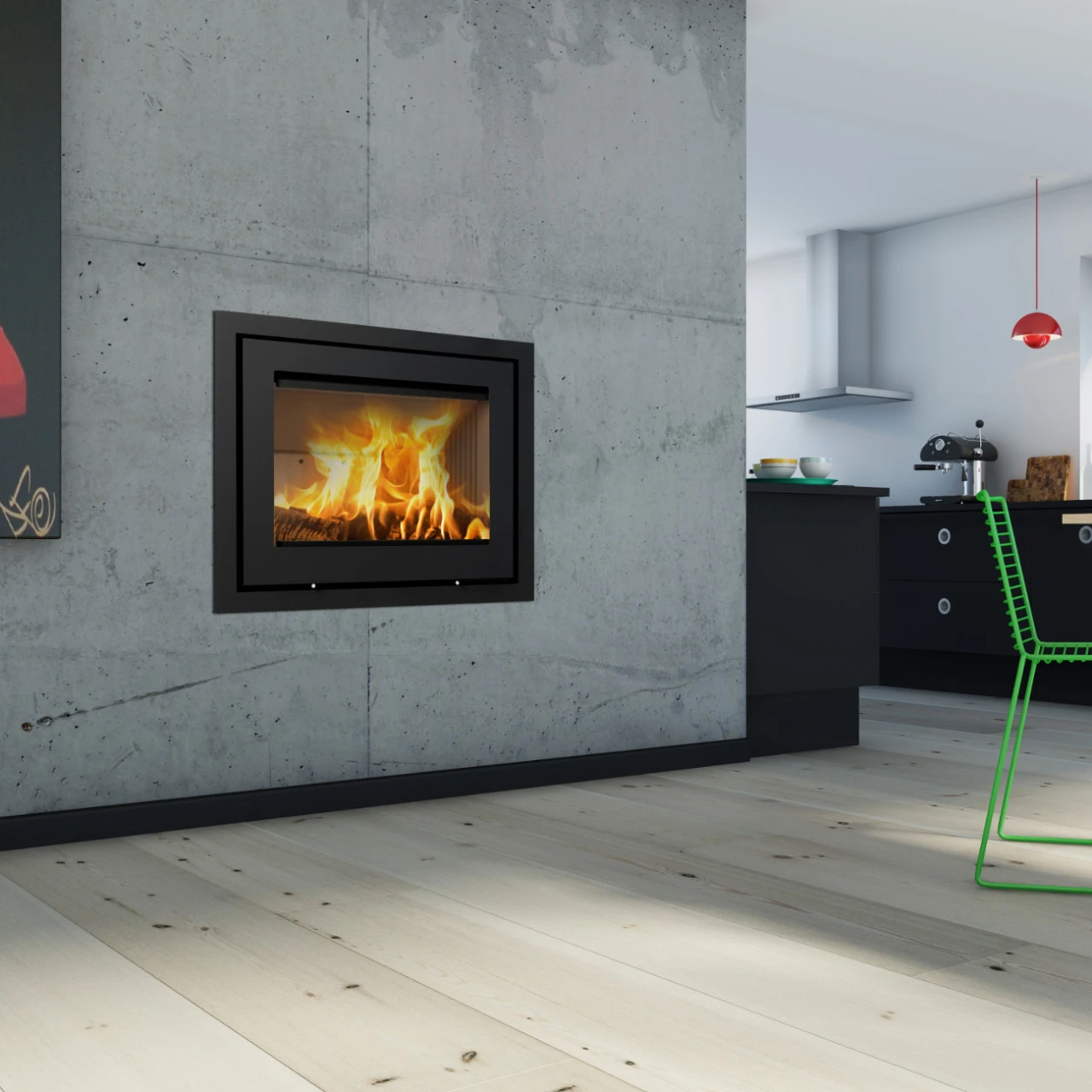 H570 Einbau-Kaminkassette 6kW 6 H570 Einbau-Kaminkassette 6kW – Bild 4