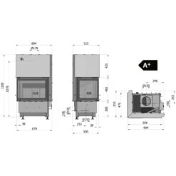 Imperial Medium Kaminbausatz Mit Smart 6kW Eckkamin Links -Heizungsanlagen hajduk 2lxlth 2pxlth masseBCIEGf3Qr0Nad 1280x1280
