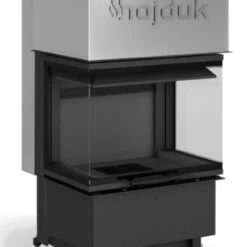 Panorama Keramik Kaminbausatz Graphit 3XLTH 6kW -Heizungsanlagen hajduk smart3XLTh kamineinsatz schwarz web2 1280x1280