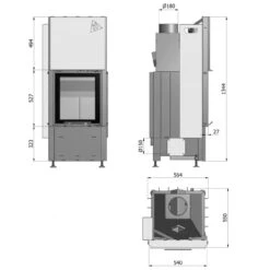 Smart 1VTH Warmluft-Kamineinsatz 7kW Mit Rahmenloser Hebetür 8 Smart 1VTH Warmluft-Kamineinsatz 7kW Mit Rahmenloser Hebetür -Heizungsanlagen hajduk smart 1vth masszeichnung 1280x1280