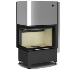 Kaminbausatz Imperial Extra Wasserkamin WLTh 12 KW Linksverglast -Heizungsanlagen hajduk volcano wlth 12 tit 1280x1280