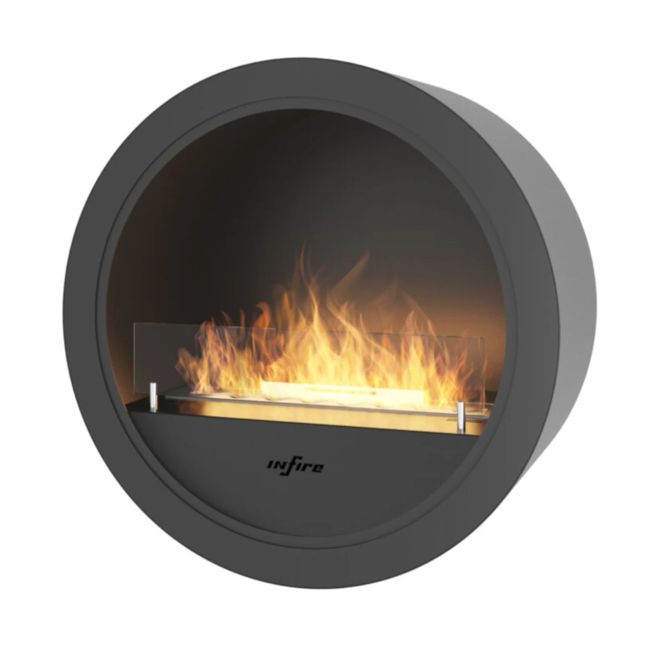 Incyrcle Wall Schwarz Ethanolkamin 4 Incyrcle Wall Schwarz Ethanolkamin – Bild 2