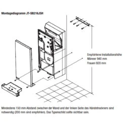 Mitsubishi Electric Jet Towel Slim Händetrockner Silber -Heizungsanlagen jet towel slim masse4XgEtMuAAERJ97 1280x1280