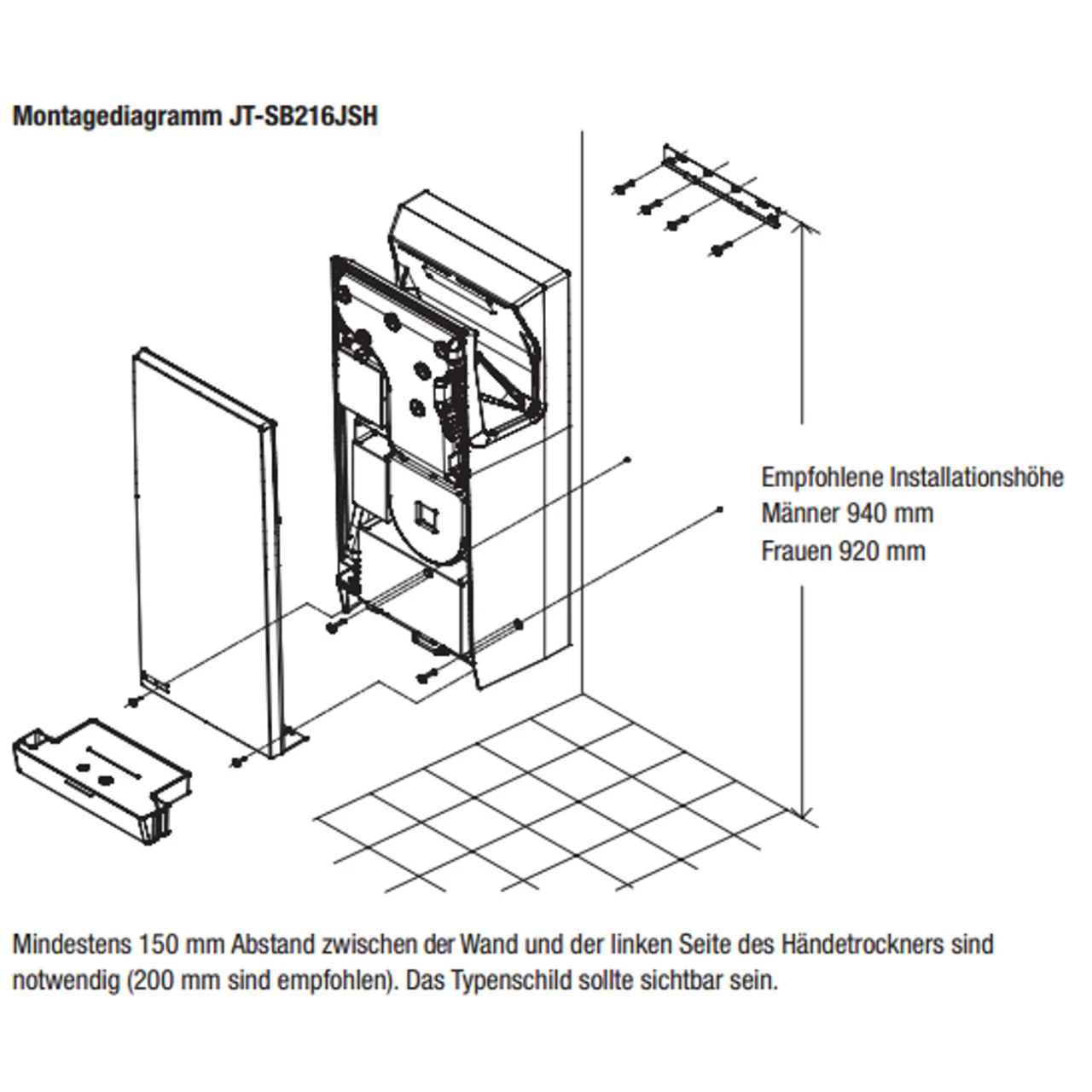 Mitsubishi Electric Jet Towel Slim Händetrockner Weiss 12 Mitsubishi Electric Jet Towel Slim Händetrockner Weiss – Bild 10