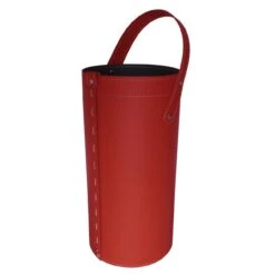 Tocad Designer Kaminbesteckset Und Holzkorb Rot -Heizungsanlagen kaminbesctek behaelter cinta rot web2 1280x1280