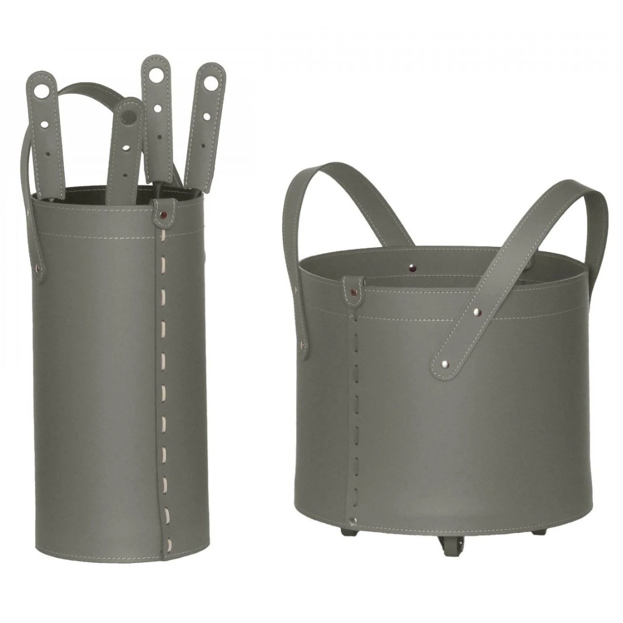 Tocad Designer Kaminbesteckset Und Holzkorb Taupe 3 Tocad Designer Kaminbesteckset Und Holzkorb Taupe