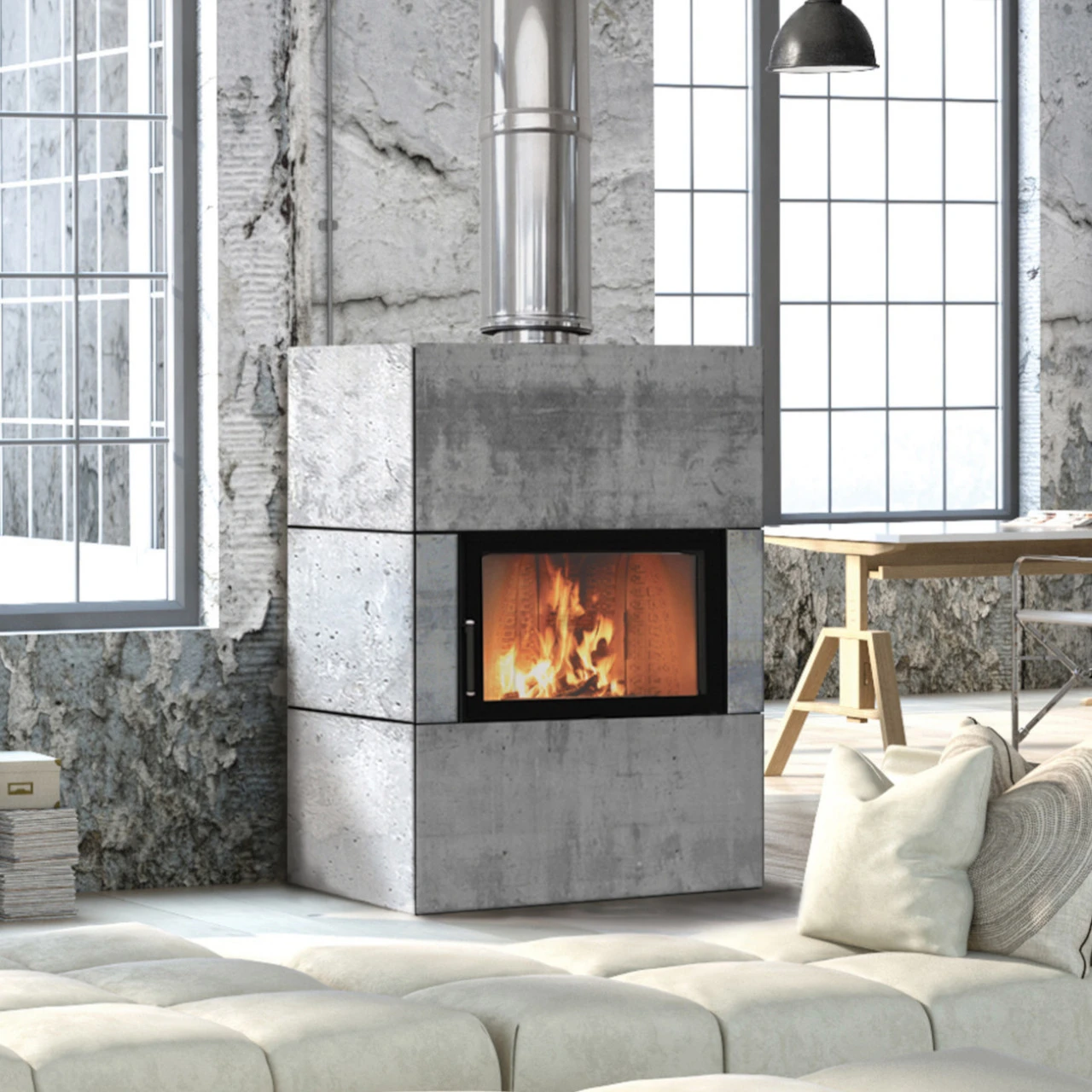 Feel 7 Kamineinsatz 7kW Für Niedrigenergiehäuser 5 Feel 7 Kamineinsatz 7kW Für Niedrigenergiehäuser – Bild 3