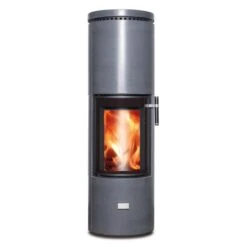 Solitherm Thermotte Speicher-Kaminofen Anthrazit 6kW DIBT