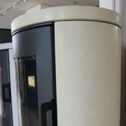 Koza AB/S/DR/BC Kaminofen Schwarz Beton Creme 8 KW -Heizungsanlagen kaminofen koza a s dr beton creme web5 1280x1280