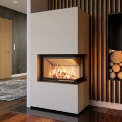 Heizungsanlagen 26 Eckamin Keramik Kaminbausatz Rechts 2PXLTH 6kW