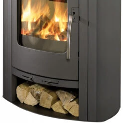 Caron Aqua Wasser Kaminofen 7+3 KW Gussgrau -Heizungsanlagen koppe caron aqua gussgrau unten 1280x1280