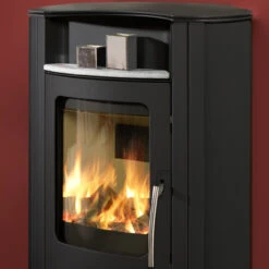 Caron Aqua Wasser Kaminofen 7+3 KW Schwarz -Heizungsanlagen koppe caron aqua schwarz oben 1280x1280