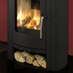 Caron Aqua Wasser Kaminofen 7+3 KW Schwarz -Heizungsanlagen koppe caron aqua schwarz unten 1280x1280