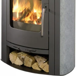 Caron Aqua Wasser Kaminofen 4+3 Gussgrau Serpentinstein -Heizungsanlagen koppe caron aqua serpentino gussgrau unten 1280x1280 1