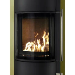 Nexus Aqua 180° Panorama Wasser Kaminofen 3+5 KW Schwarz -Heizungsanlagen koppe nexus aqua schwarz tuer 1280x1280