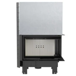 MBM Warmluft-Eckkamineinsatz Rechtsverglast 10kW Hebetür -Heizungsanlagen kratki mbm g rechts2 1280x1280