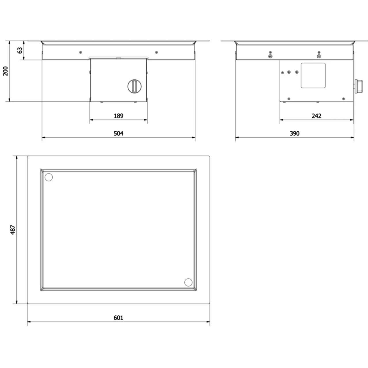 Outdoor Einbau Gaskamin / Heizstrahler 60x48 Mit 13 KW 7 Outdoor Einbau Gaskamin / Heizstrahler 60x48 Mit 13 KW – Bild 5