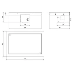 Outdoor Einbau Gaskamin / Heizstrahler 73x48 Mit 13kW -Heizungsanlagen kratki aqf07 einbau gaskamin heizstrahler masse 1280x1280