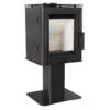 Koza K5/S/N Kaminofen 7kW Schwarz Trompetenfuß -Heizungsanlagen kratki kosa 5 s n kaminofen tit 1280x1280