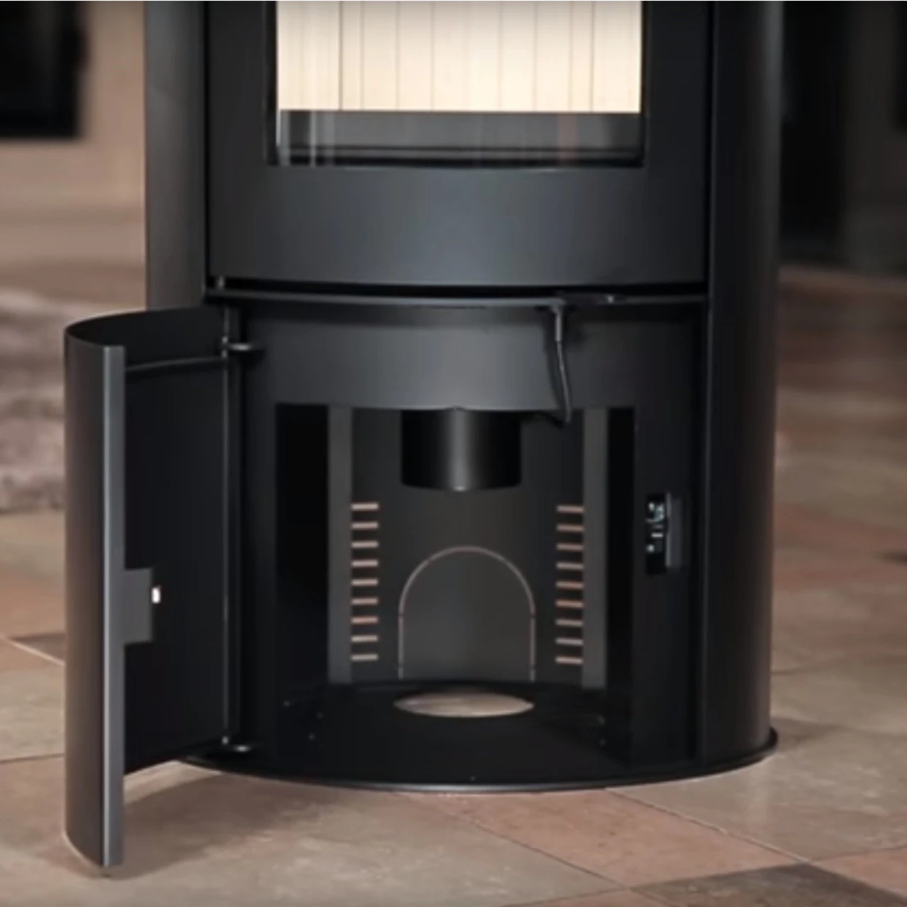 Koza AB/S/DR/K Kaminofen 8kW Weiße Kacheln 8 Koza AB/S/DR/K Kaminofen 8kW Weiße Kacheln – Bild 6