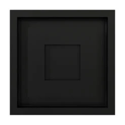 Design Lüftungsgitter / Revisionsgitter Wind Schwarz -Heizungsanlagen kratki l ftungsgitter wind 22x22 schwarz 1 1280x1280