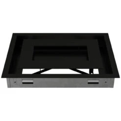 Design Lüftungsgitter / Revisionsgitter Wind Schwarz -Heizungsanlagen kratki l ftungsgitter wind 22x30 schwarz 5 1280x1280