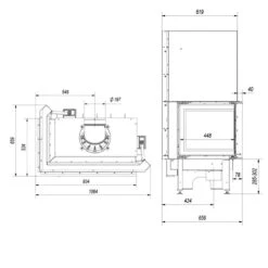 Nadia 14 Warmluft Kamineinsatz 14kW Hebetür Links Verglast 20 Nadia 14 Warmluft Kamineinsatz 14kW Hebetür Links Verglast -Heizungsanlagen kratki nadia 14 links masse1 1280x1280