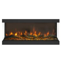 Disegno 3D S120 LED Elektrischer Wandkamin Weiß -Heizungsanlagen levico 90 led kamin elektrischer einbaukamin web1 1280x1280 4