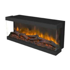 Disegno 3D XL 90 LED Elektrischer Wandkamin Weiß -Heizungsanlagen levico 90 led kamin elektrischer einbaukamin web3 1280x1280 2