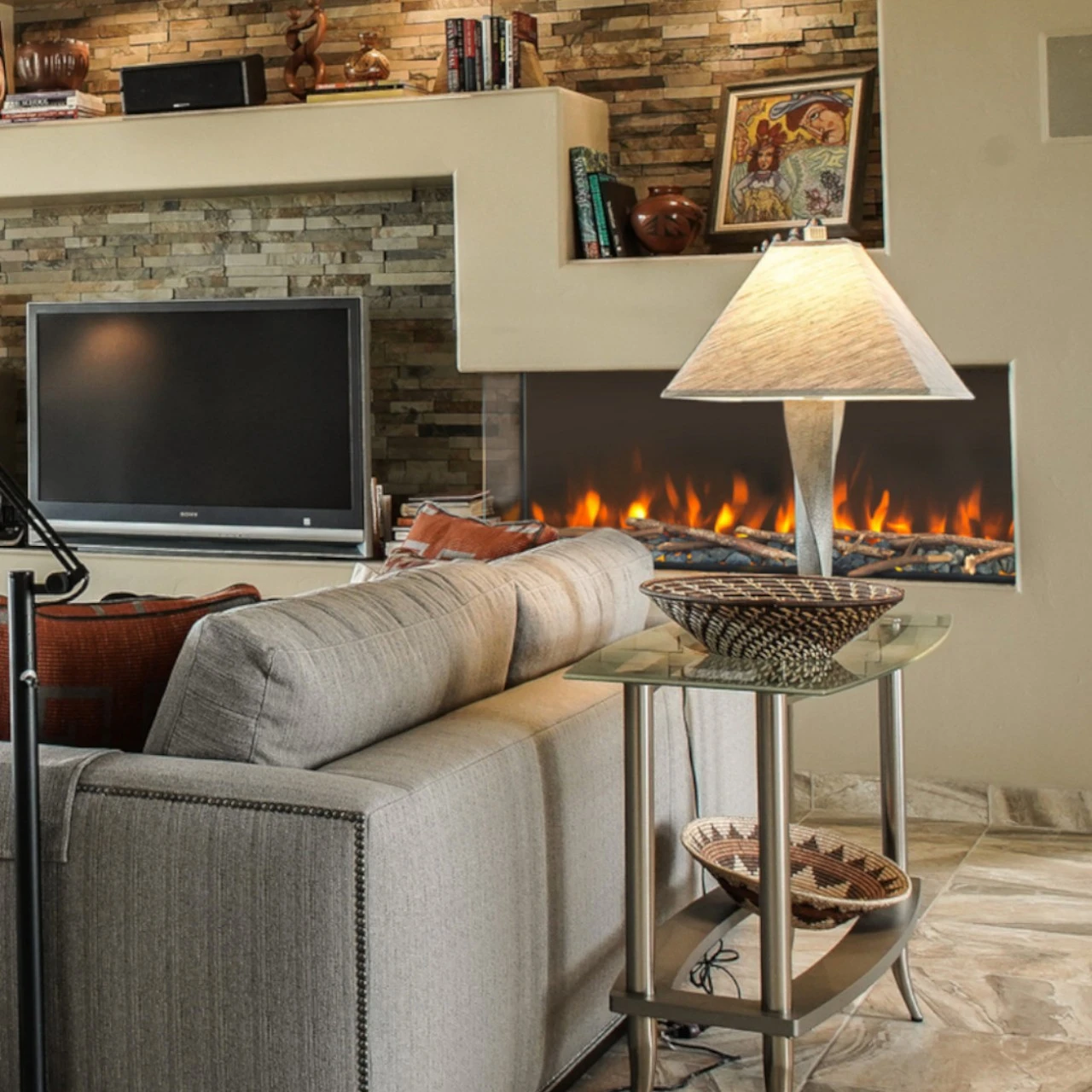 Levico 90 3D LED Kamineinsatz Einbaukamin 7 Levico 90 3D LED Kamineinsatz Einbaukamin – Bild 5