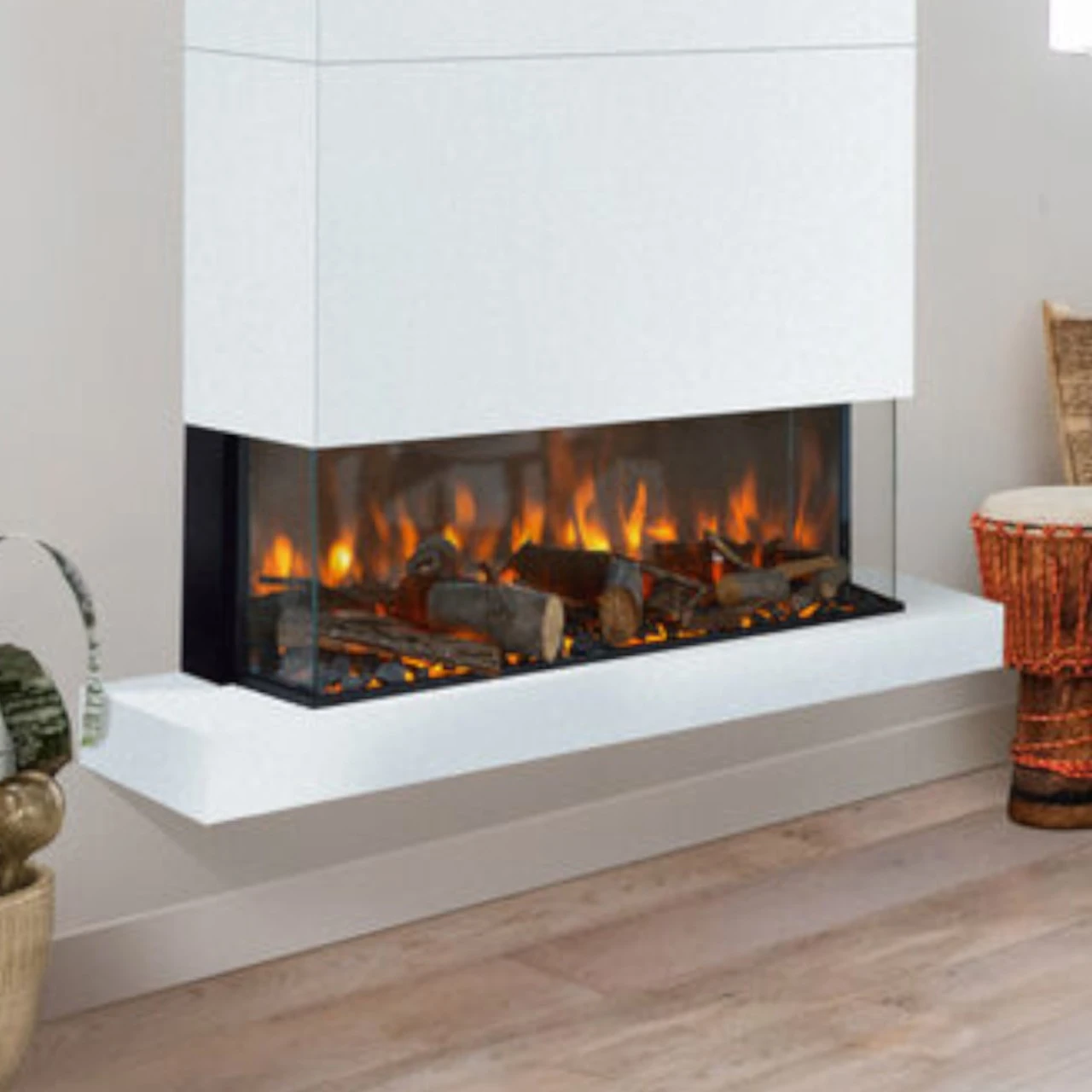 Levico 90 3D LED Kamineinsatz Einbaukamin 4 Levico 90 3D LED Kamineinsatz Einbaukamin – Bild 2