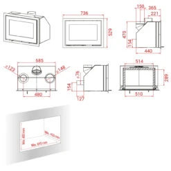 H470 Black Magic Einbau-Kaminkassette 6kW 11 H470 Black Magic Einbau-Kaminkassette 6kW -Heizungsanlagen lotus h470 masse 1280x1280 1