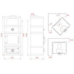 Lotus 2060 Kaminofen Mit Warmhaltefachtür 8kW Schwarz 8 Lotus 2060 Kaminofen Mit Warmhaltefachtür 8kW Schwarz -Heizungsanlagen lotus kaminofen 2060 2260 warmhaltefach masse 1280x1280