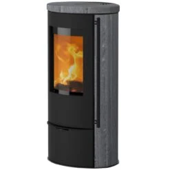 Liva 5S Indian Night Kaminofen Schwarz 5kW