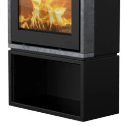 Style 370 Speckstein 6kW Kaminofen -Heizungsanlagen lotus style H370 speckstein detail2 1280x1280