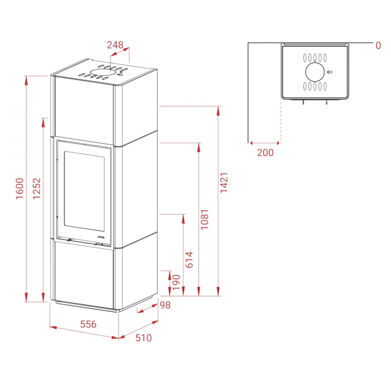 Beto 700M Magic Speckstein Speicher-Kaminbausatz 6kW 9 Beto 700M Magic Speckstein Speicher-Kaminbausatz 6kW – Bild 7