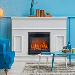 Lucius LED Kamineinsatz Einbaukamin -Heizungsanlagen lucius led kamin elektrischer einbaukamin web2 1280x1280