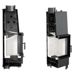 Lucy 16 Wasserführender Kamineinsatz 16kW -Heizungsanlagen lucy aqua 12 querschnitt 1280x1280