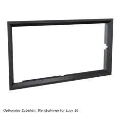 Lucy 16 Wasserführender Kamineinsatz 16kW -Heizungsanlagen lucy16 blendrahmen 1280x1280