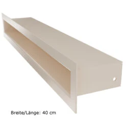 Luftleiste TUNNEL Creme Verschiedene Größen -Heizungsanlagen luft 9 40 creme 1280x1280
