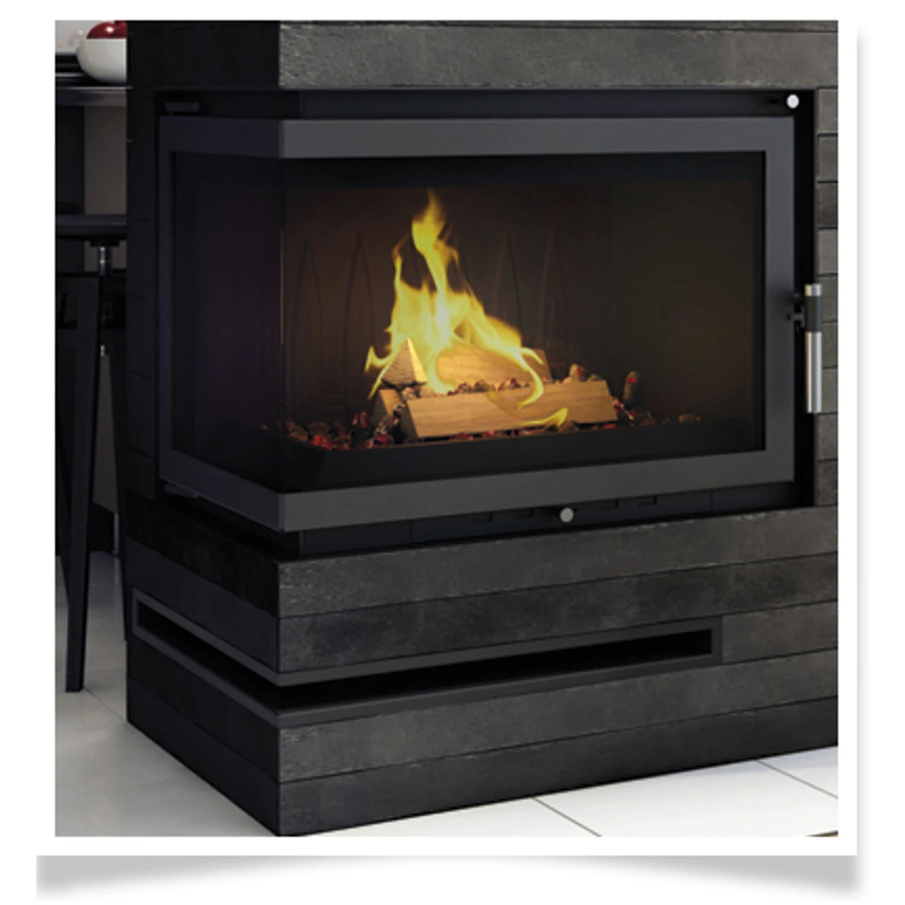 Eckluftleiste LUFT Rechts 40x60 Cm Schwarz 5 Eckluftleiste LUFT Rechts 40x60 Cm Schwarz – Bild 3