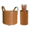 Lycad Designer Kaminbesteckset Und Holzkorb Braun -Heizungsanlagen lycad holzkorb kaminbesteck set braun web1 1280x1280