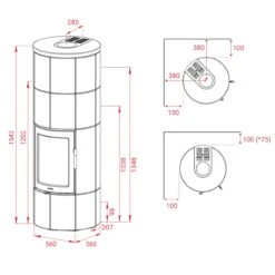 Maestro 2 Magic Speckstein Speicher-Kaminofen 6kW 21 Maestro 2 Magic Speckstein Speicher-Kaminofen 6kW -Heizungsanlagen maestro2 speicher kaminofen masse 1280x1280
